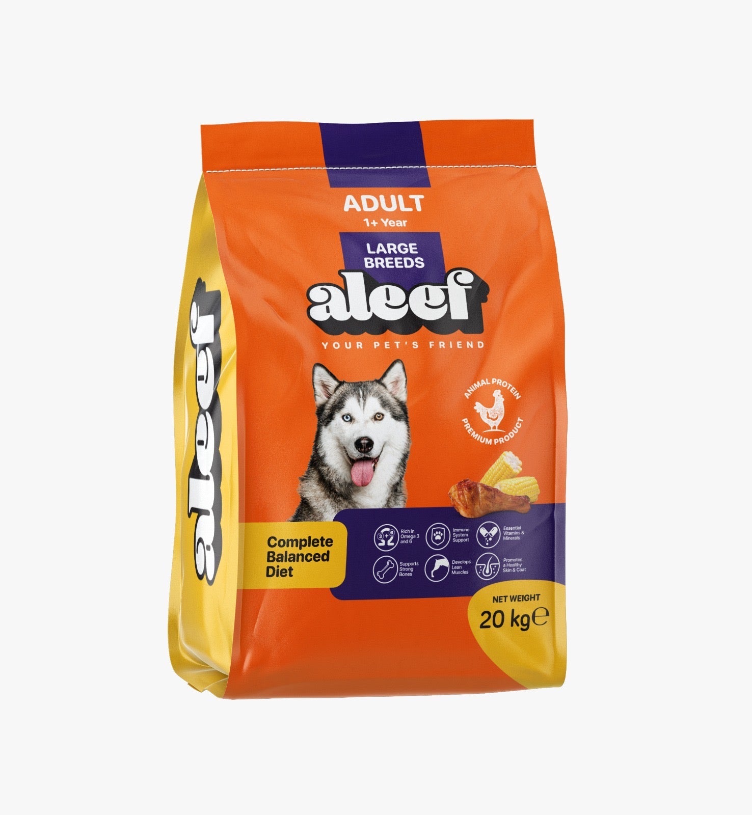 ALEEF Adult Large Breed Dogs - 15 kg