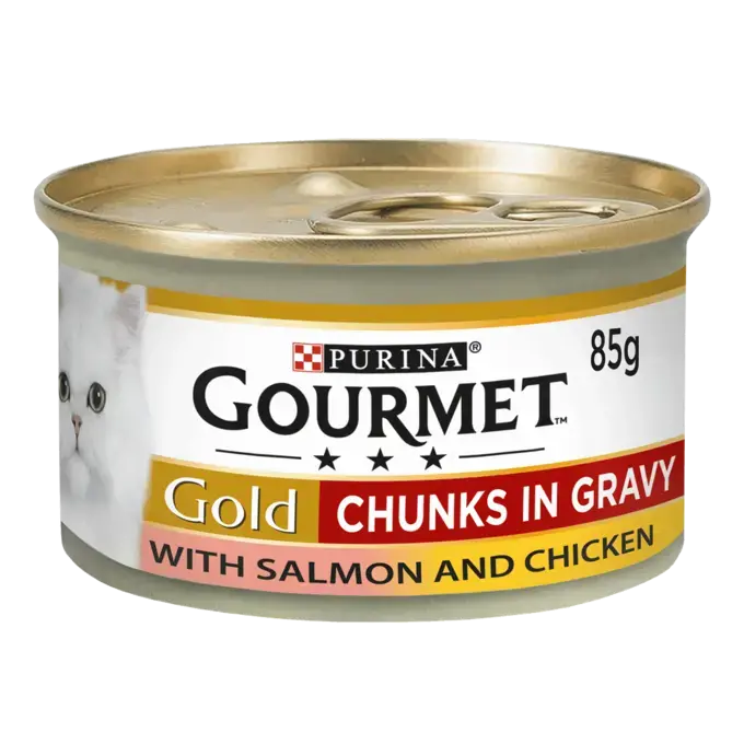Purina Gourmet Gold Salmon & Chicken 85g