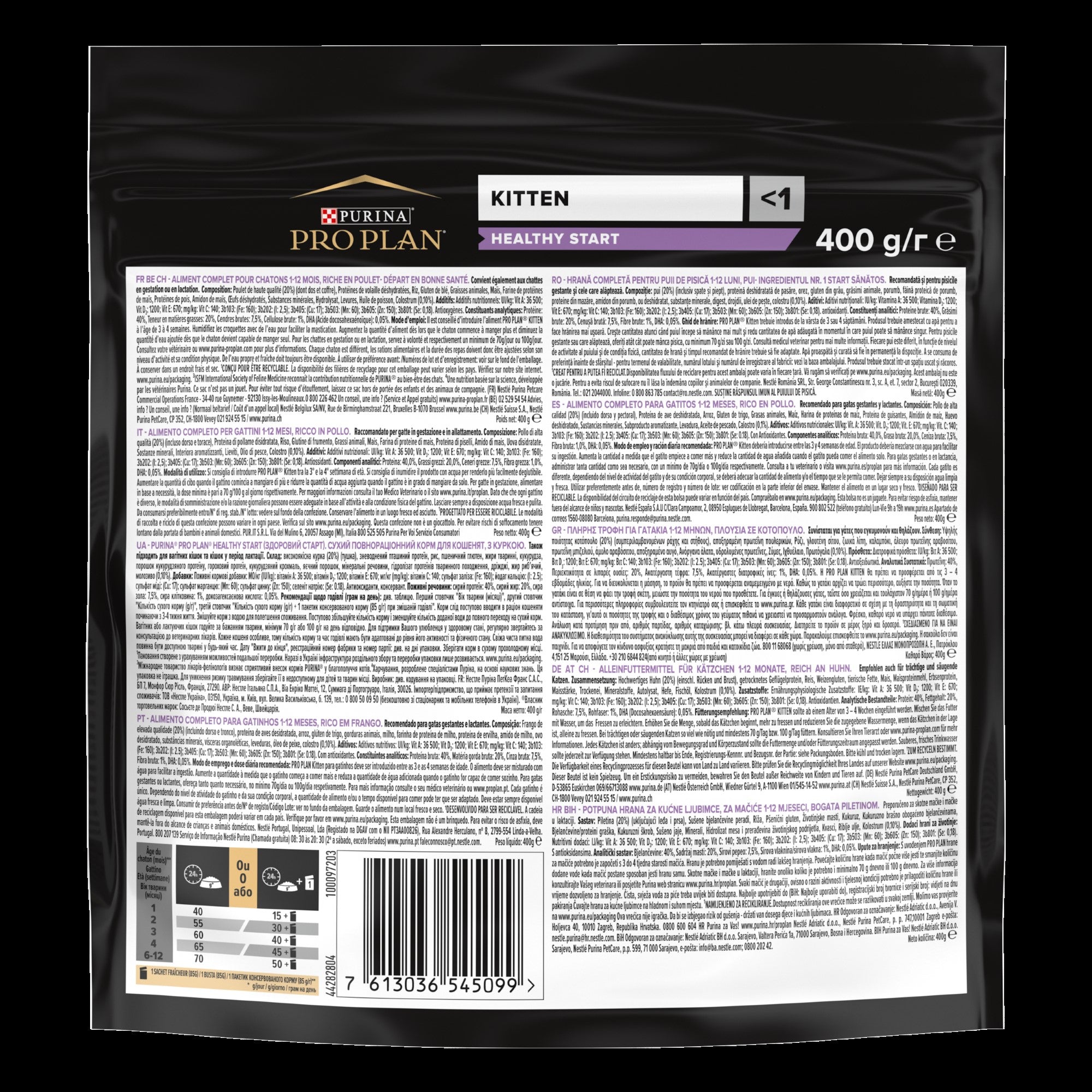 Purina Pro Plan Kitten 400g