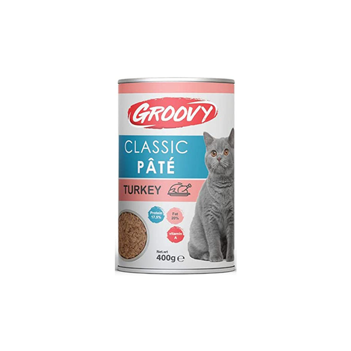 Cans Groovy Cat Turkey 400g