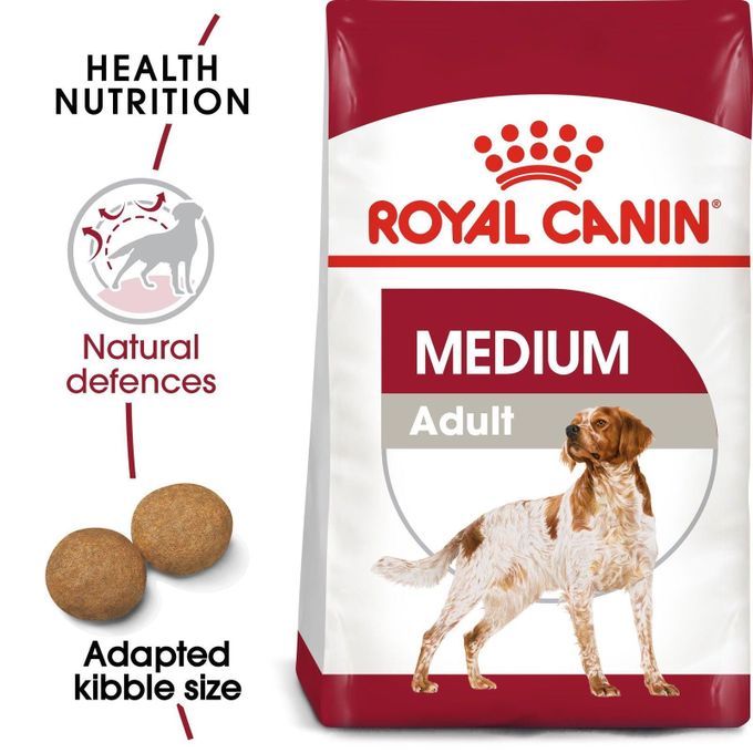 Dog SHN Medium Adult Dry Kibble 4KG V