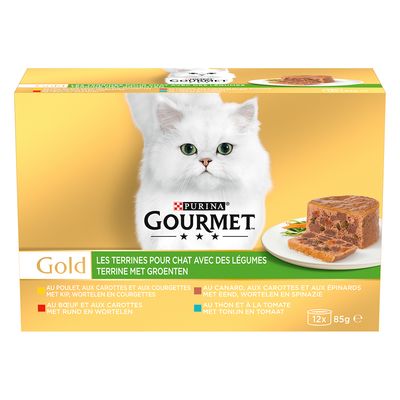 Purina Gourmet Gold Beef & Carrot 85g
