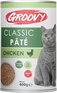 Cans Groovy Cat Chicken 400g