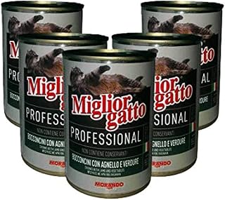 Miglior wet food for cats lamb & carrot 400g