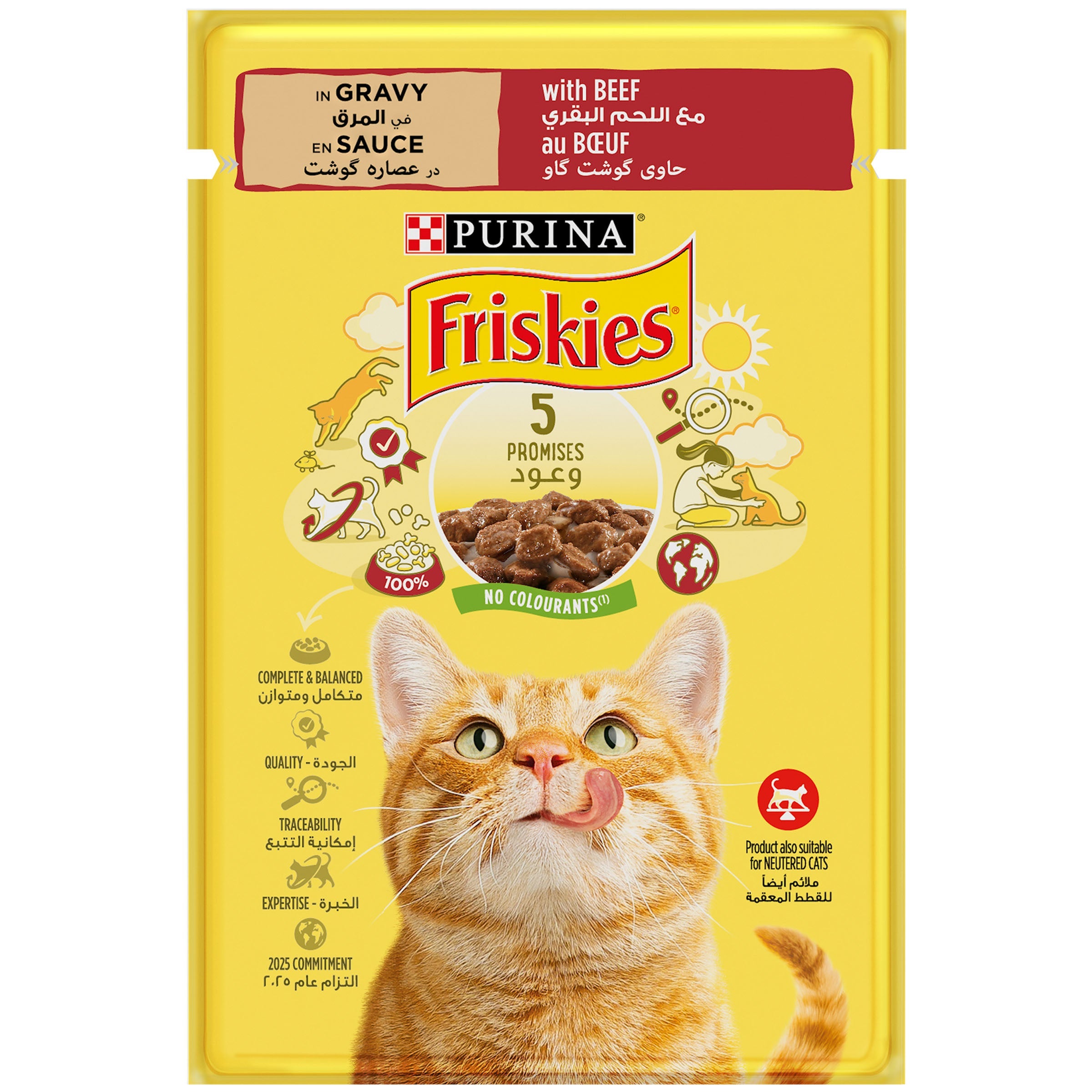 Pouch Frisks Beff 85g