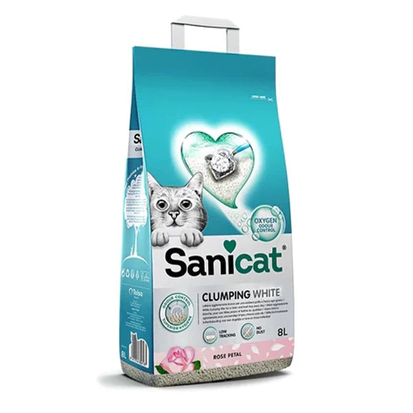 SANI CAT ACTIVE ROSE - 8 L