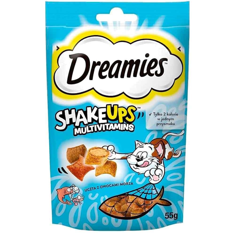 Dreamies shakeups multivitamins salmon 60g