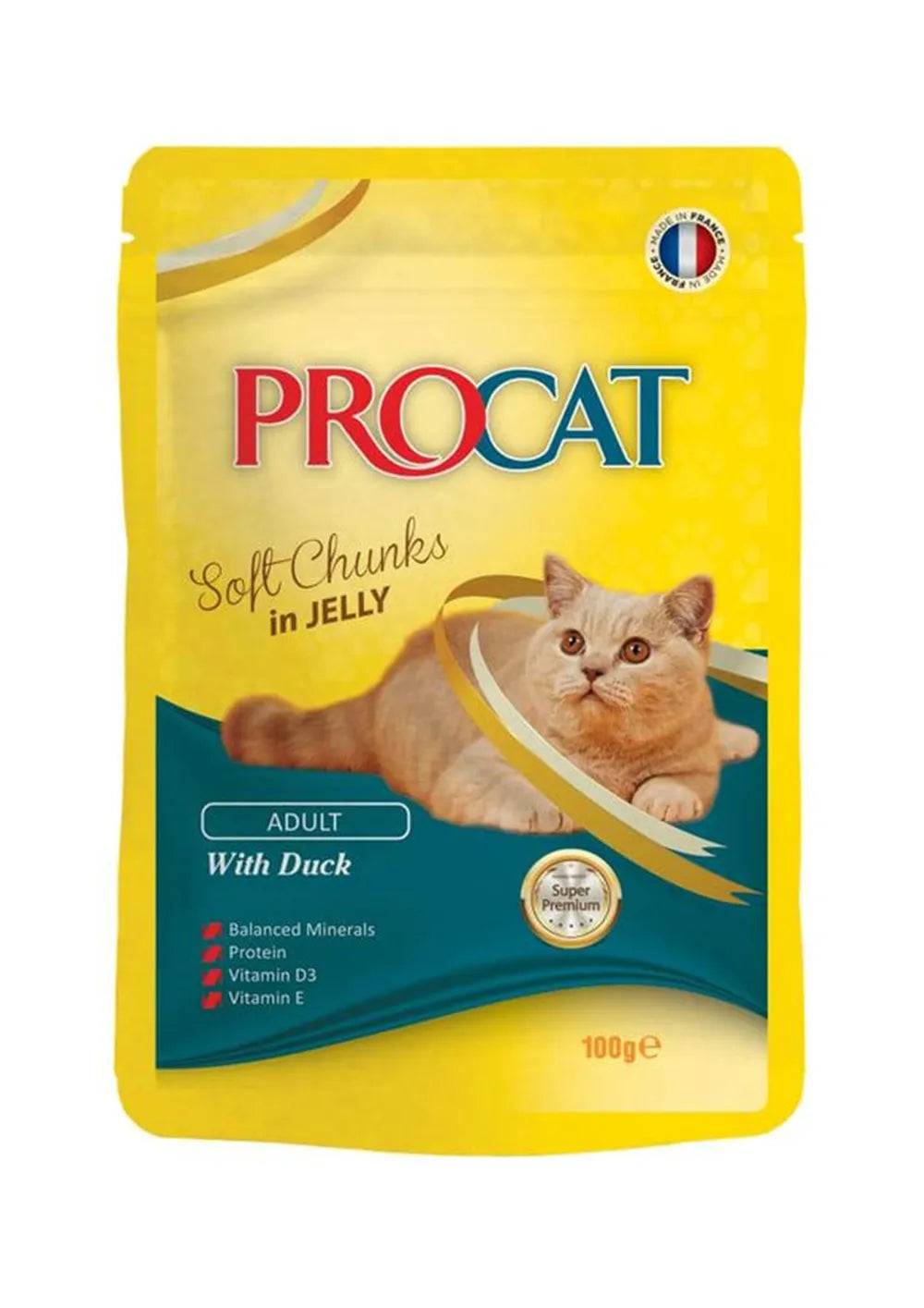 Pro Cat Pouch Duck 100g