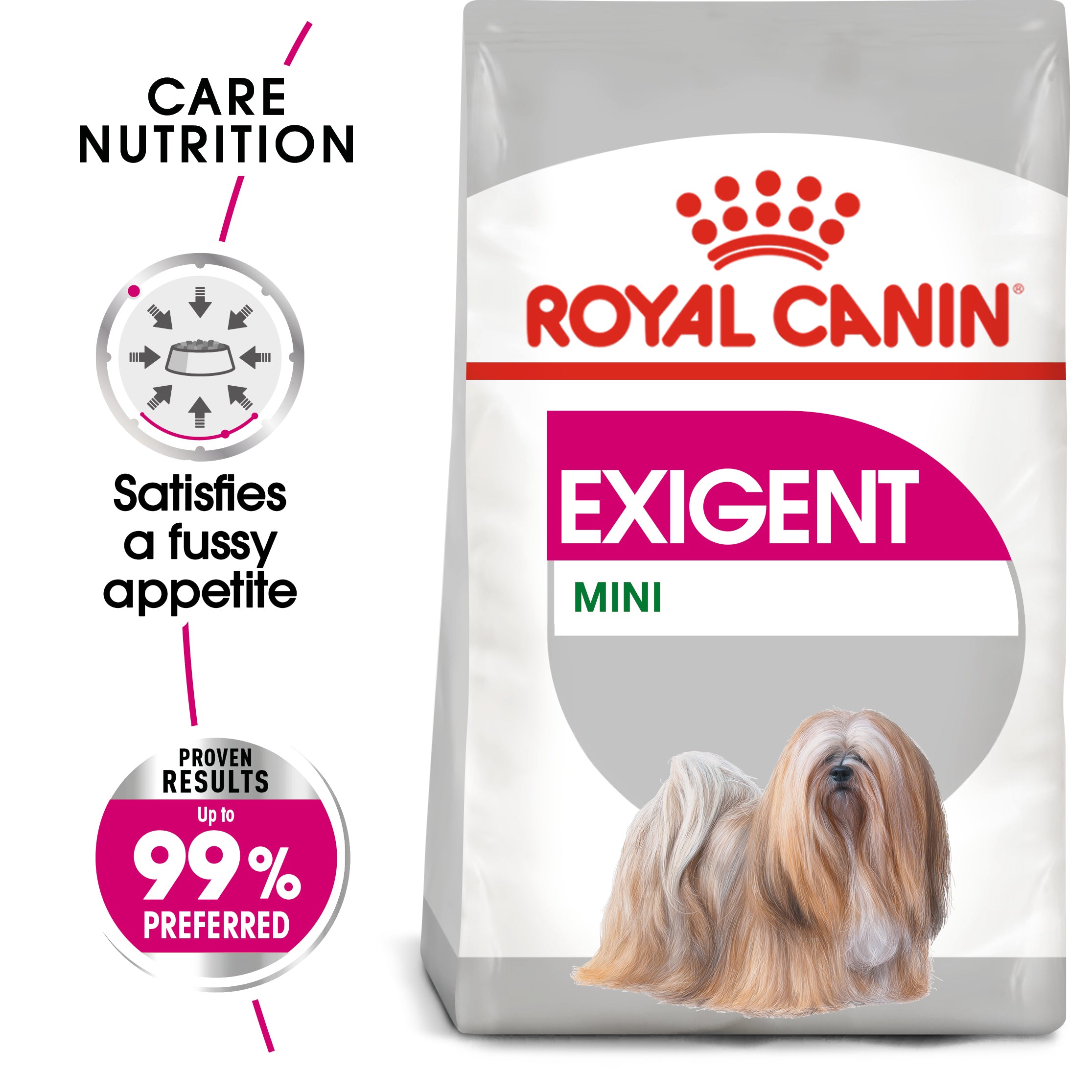 Dog CCN MINI EXIGENT Dry Kibble 3KG