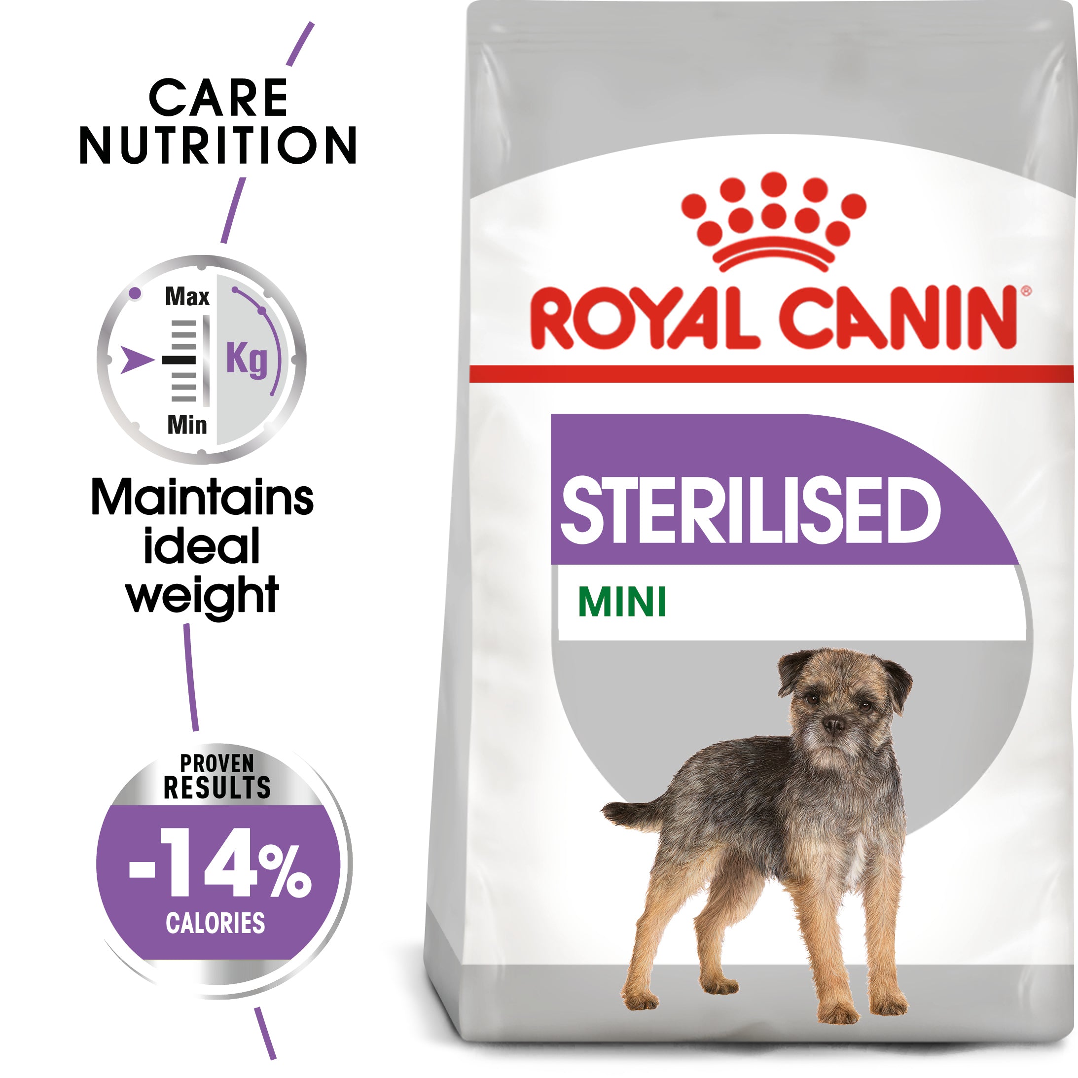 Dog CCN MINI STERILISED Dry Kibble 3KG