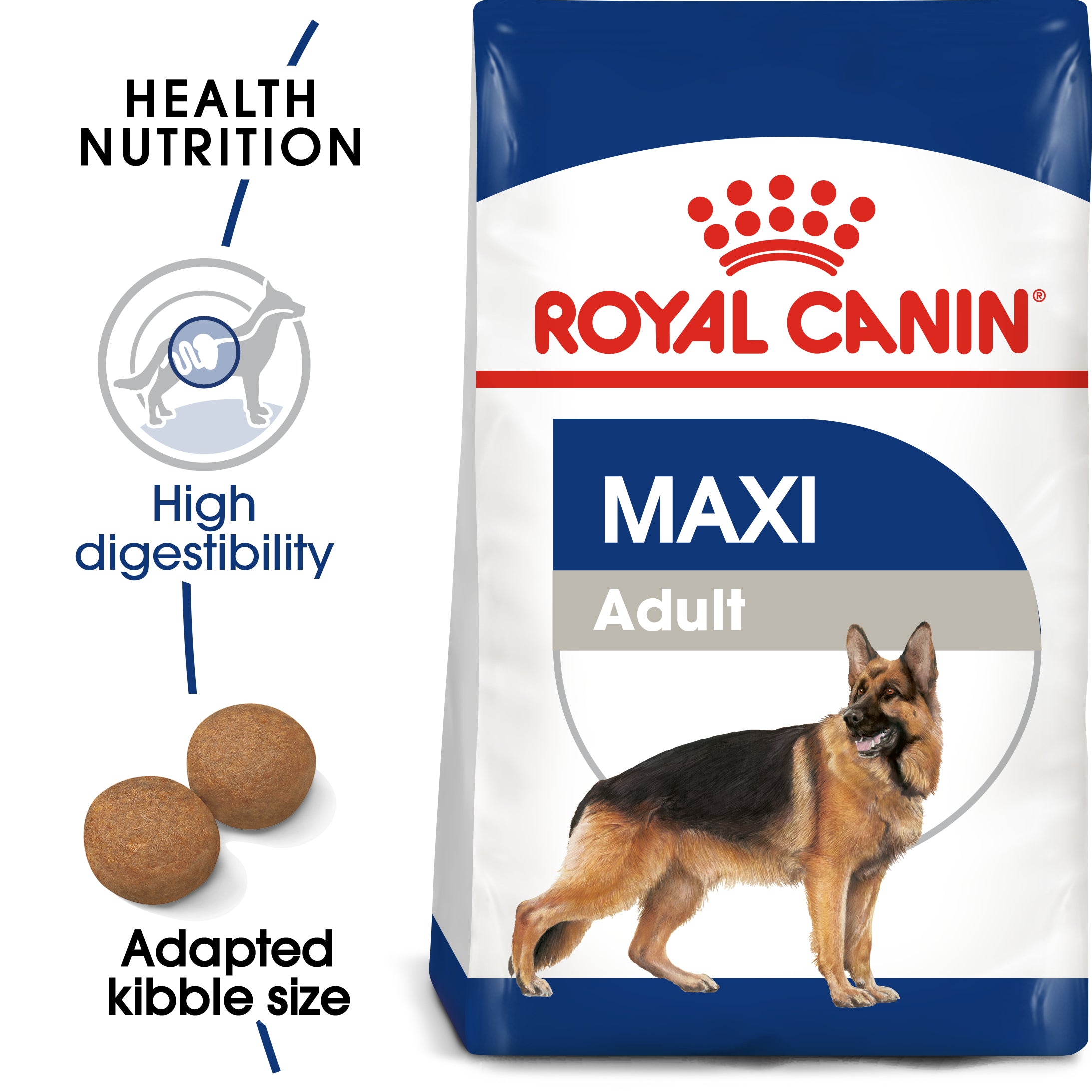 Dog SHN Maxi Adult Dry Kibble 4KG