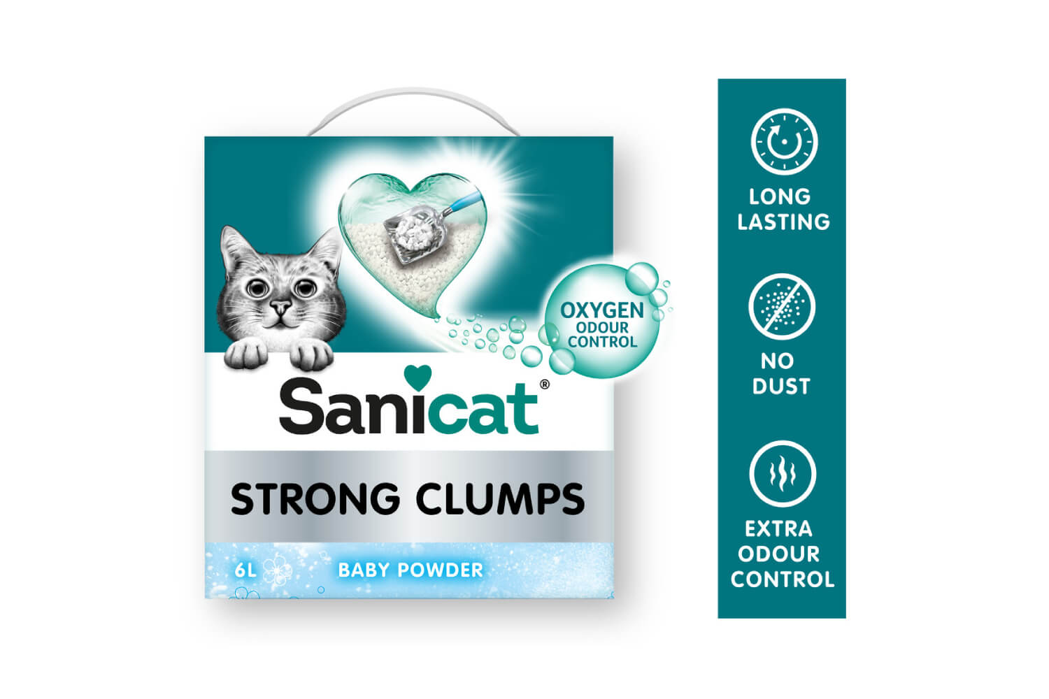 SANI CAT Ultra Clumping NO Perume - 10 L