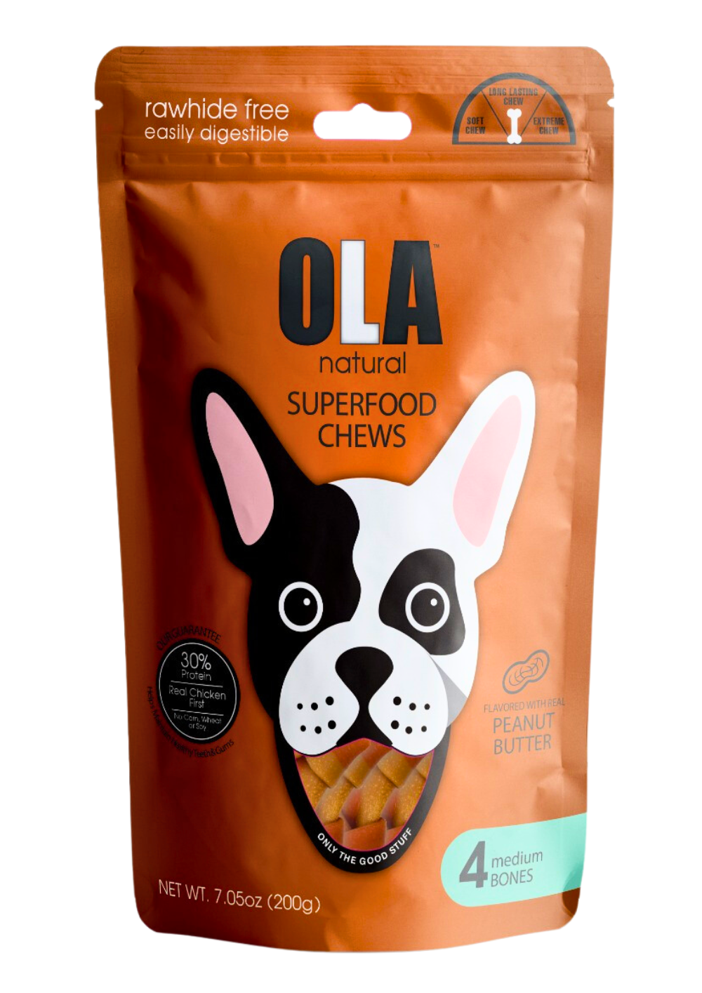 Oral Peanut Butter Bone 4*1 200g