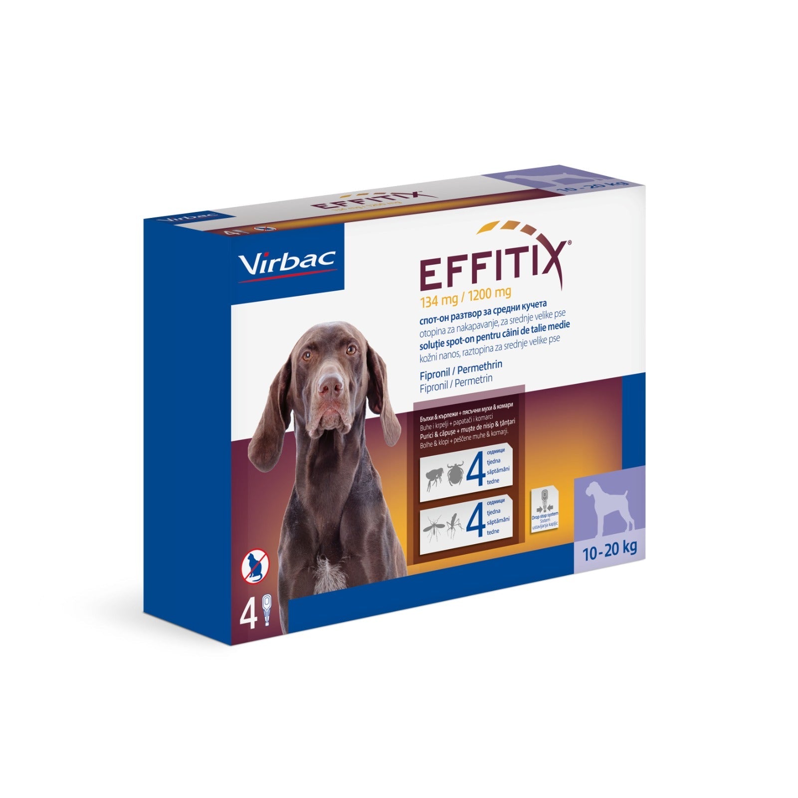 EFFITIX Ampoules For Dogs 10 To 20Kg