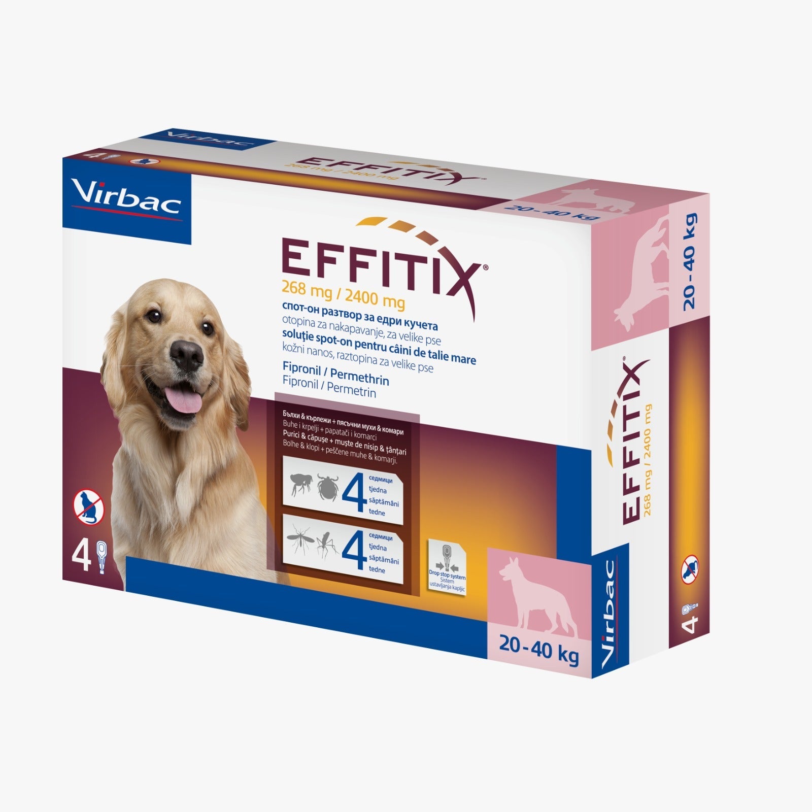 EFFITIX Ampoules For Dogs 20 To 40Kg