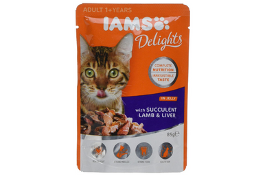 IAMS Lamp & Liver Pouch 58g