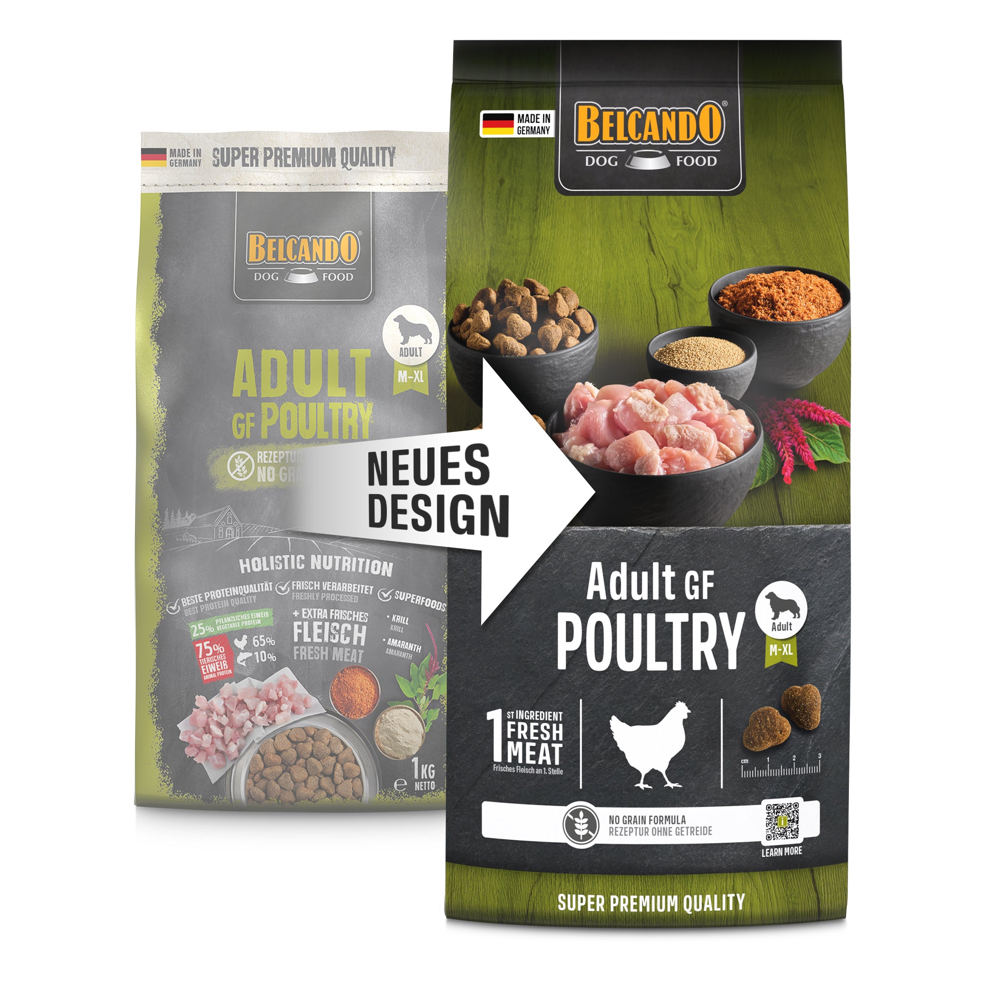Belcando Adult Green Free Poultry - 1 kg