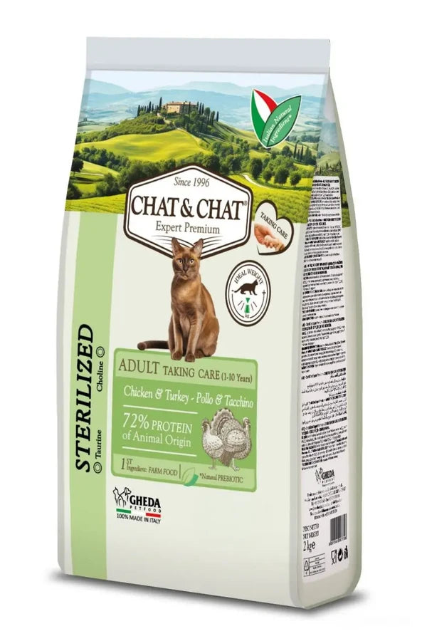 Chat & Chat Cat sterilized 2Kg