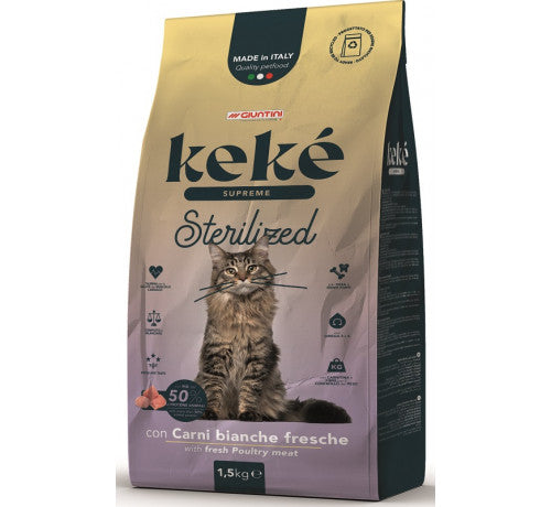 Kiki Supreme Cat Sterilized 1.5Kg