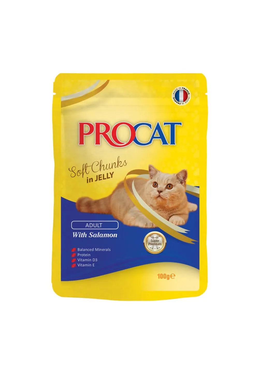 Pouch Pro Cat  Adult Salmon 100g