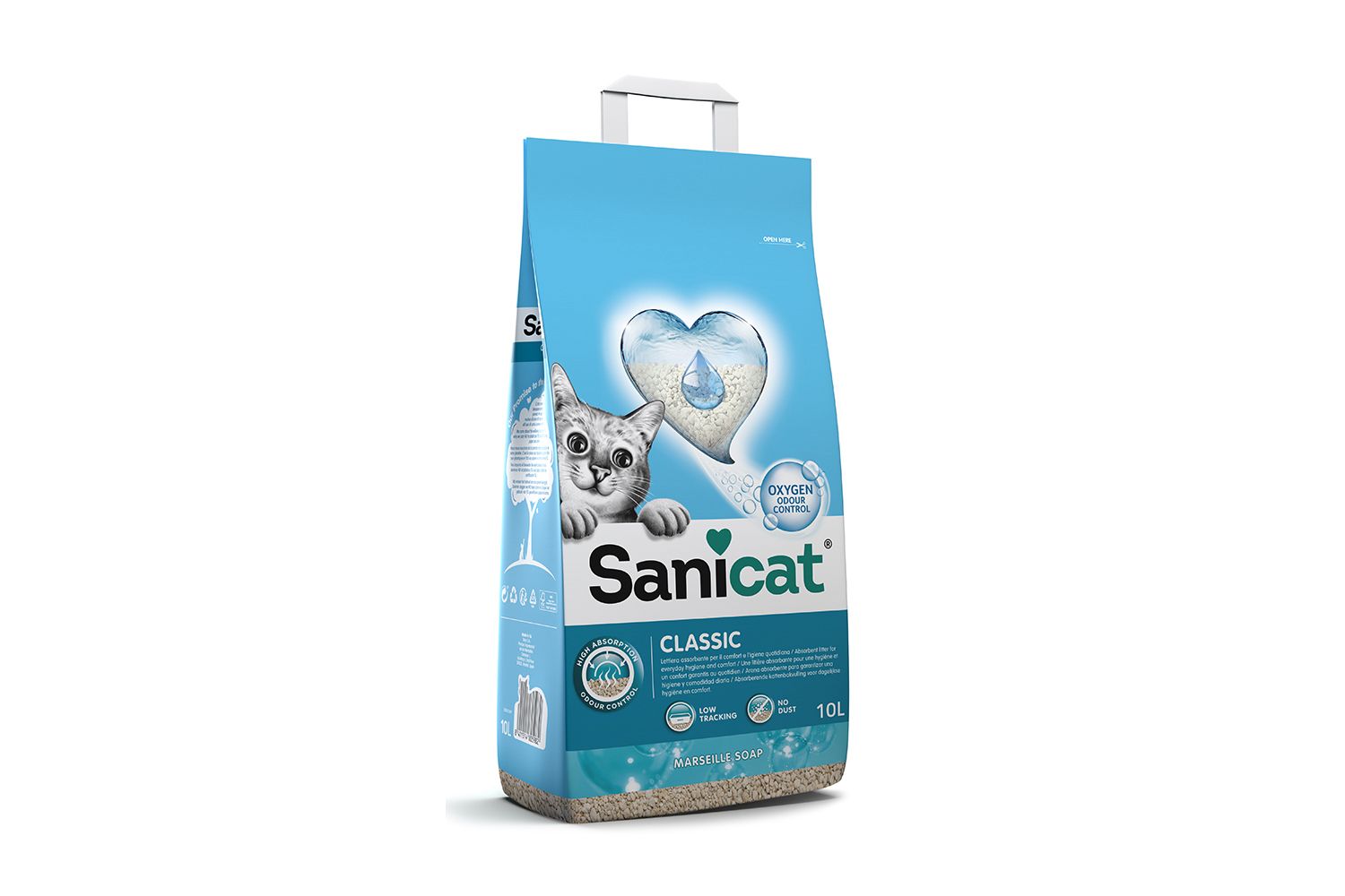 SANI CAT Classic NON Clumping Marseille Soap - 10 L