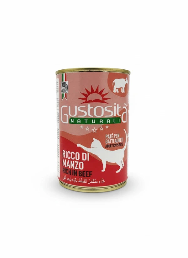 Gustosita Naturali sterilized Cat Pate With Tuna 85g