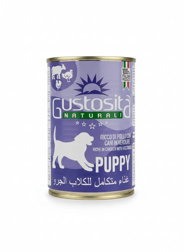 Gustosita Naturali Adult Dog Pate Chicken & Turkey 400g